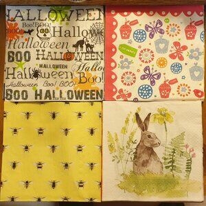 30 NEW Paper Napkins for Decoupage Crafts Napkin Random Mix
